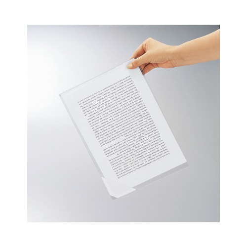 クリヤーホルダーK2脱落防止ストッパー付透明10枚