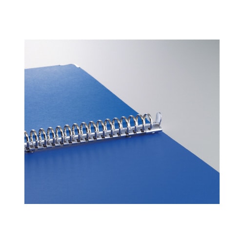 リングファイル30穴 青A4縦 背幅30mm