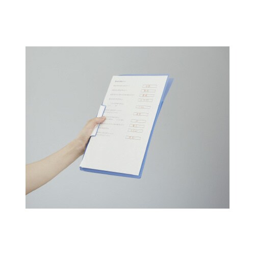 キャンパス 復習がしやすいプリントファイルブルー
