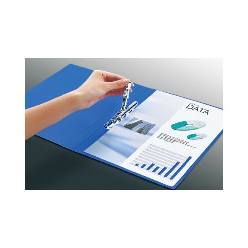 レバーファイル<Eze> A4縦 ダークグレー