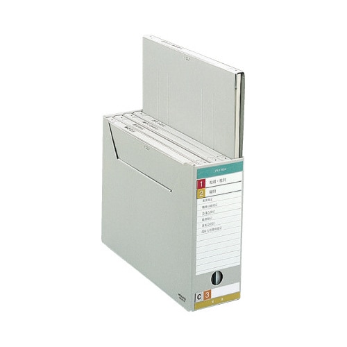 ファイルボックス−FS<E>A4ジャスボックス 灰