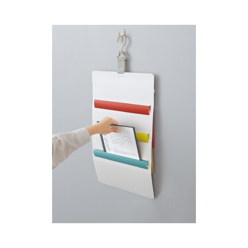 壁掛けポケット(書類用)3P・W×4