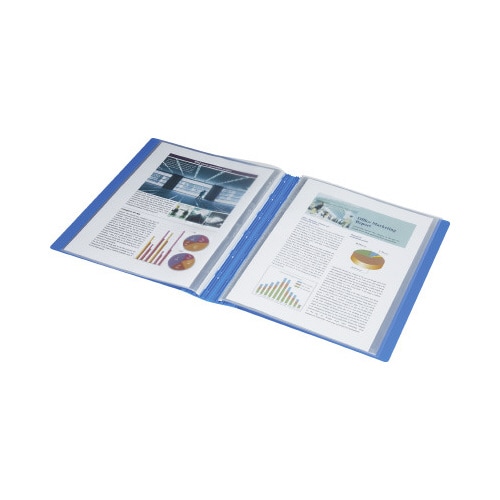 クリヤーブックα<ノビータα>(追加式)青