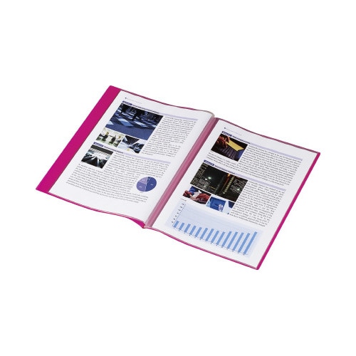 ポケットファイルα<ノビータα>24Pピンク