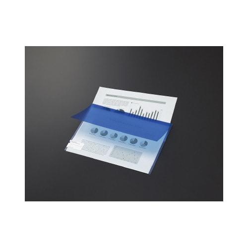 クリヤーホルダー2ポケットエンベロープA4横DB