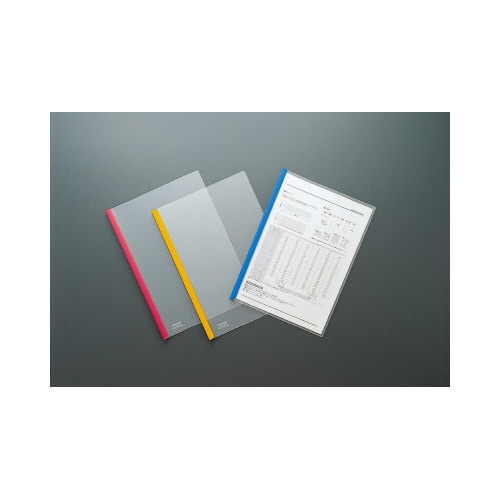 レールクリヤーホルダー A4 レール色黄 1冊