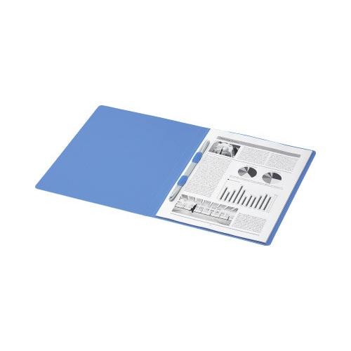 レターファイル(PP表紙) A4縦 青 1冊