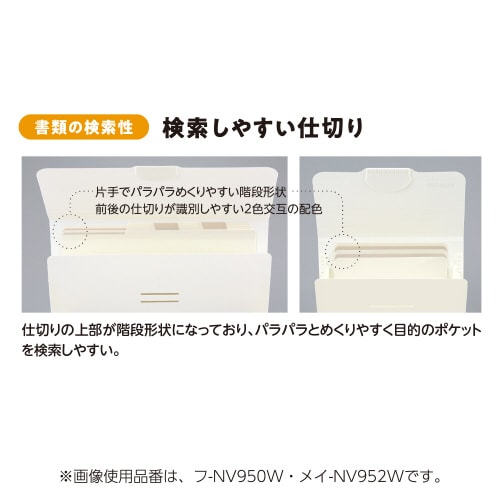 カードホルダー<ノビータ>6Pサンドベージュ×10