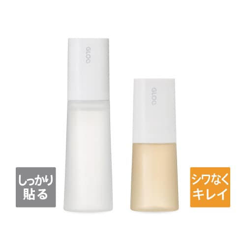 グルー液体のり シワなくキレイ つけ替えボトル×5