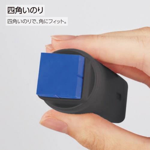 グルー スティックのり黒(色が消える)