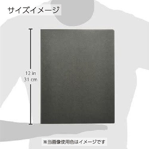 リングファイルボード表紙赤A4縦背幅30mm