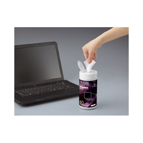 コクヨOAクリーナー ボトルタイプ 60枚 液晶用