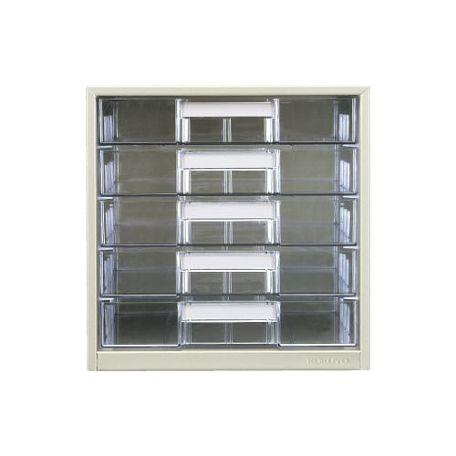 レターケース透明プラスチック引き出しA4 5段