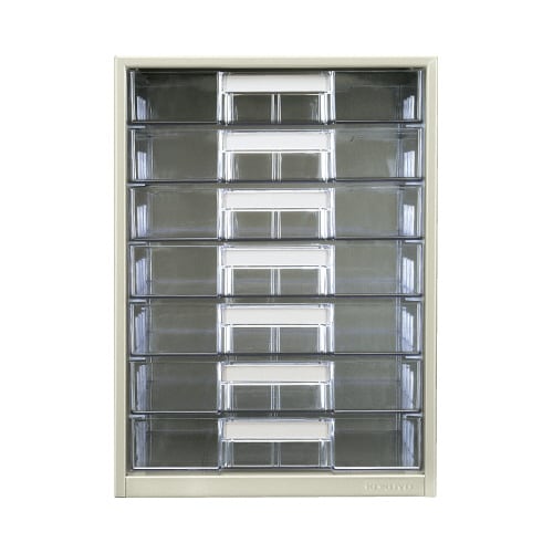 レターケース透明プラスチック引き出しA4 7段