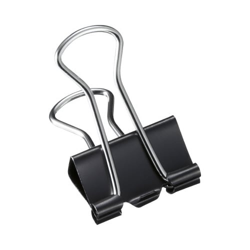 ダブルクリップ口幅19mm小1箱10個入