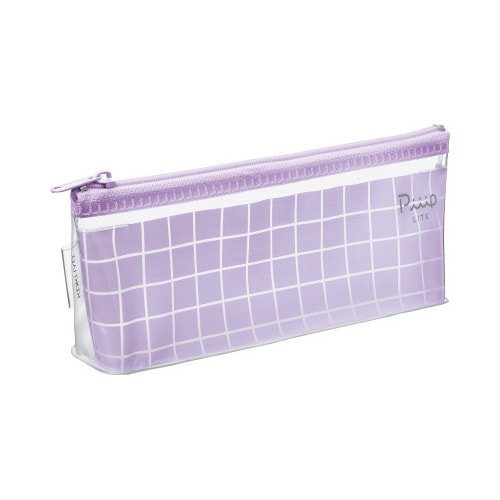 ペンケースピープライトスリム ラベンダーピンク×5