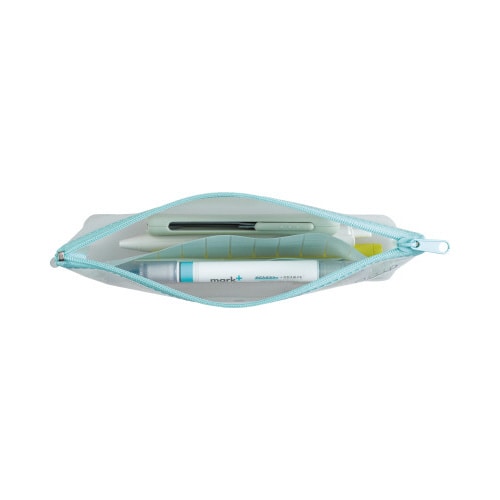 ペンケースピープライト スリム アイシーブルー×5