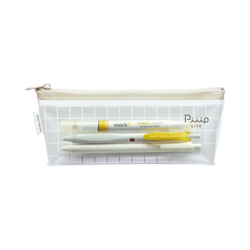 ペンケース ピープライト スリム ミルキーホワイト