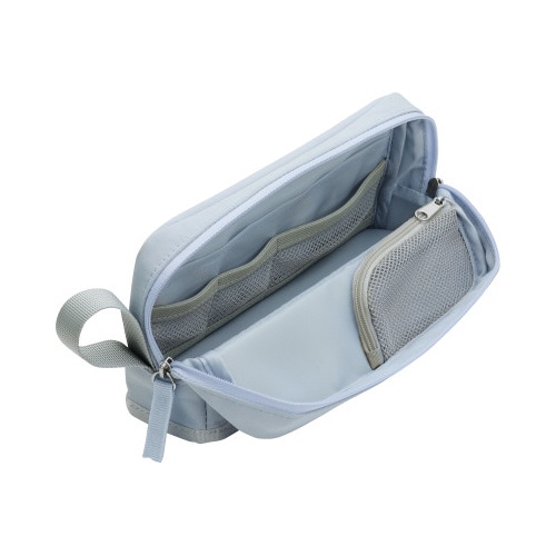 ペンケースカバコハーフポケット サックスブルー×5