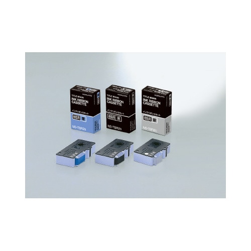 タイトルブレーン インクリボンカセット樹脂用黒文字