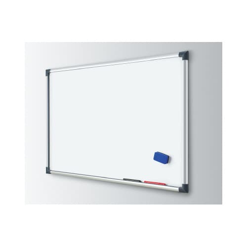 マグネットホワイトボードフレーム付・無地 大