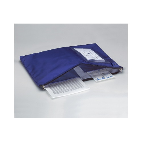 事務用連絡ケース シャトルバッグ A3青