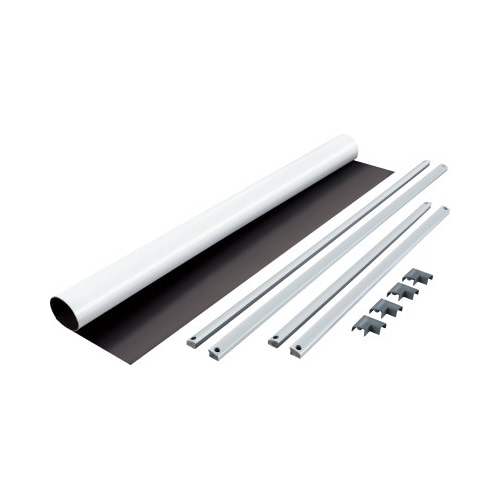 マグネットホワイトボードフレーム付・無地 大