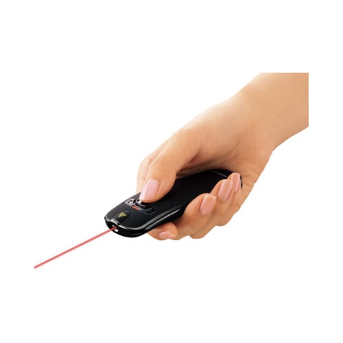 レーザーポインターforPC パワポ機能付ブラック