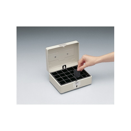 スチール印箱(鍵付) 中