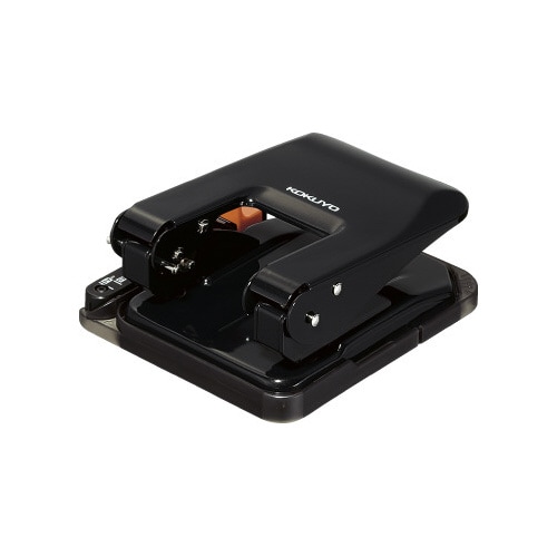 2穴パンチ ラクアケ 37枚穿孔 ブラック