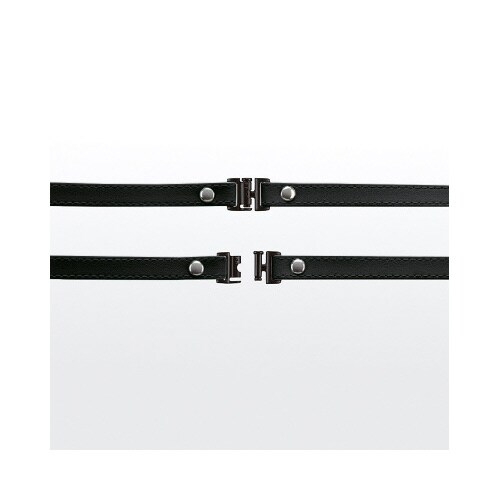 革製ネックストラップIDeo 黒
