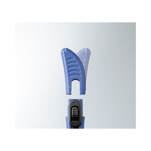 カッターナイフ標準型・グリップ付きユニバーサル 青