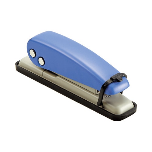 1穴パンチ 20枚穿孔 青