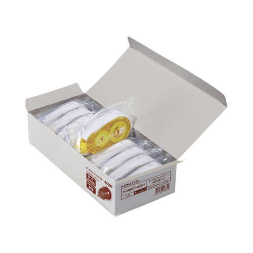 テープのりドットライナー貼ってはがせる本体10個