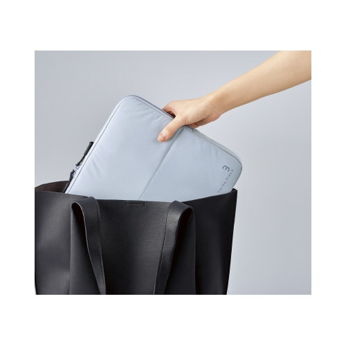 PCバッグ<THIRD FIELD>ライトブルー