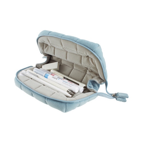 ペンケース<モココ>ブルー×5