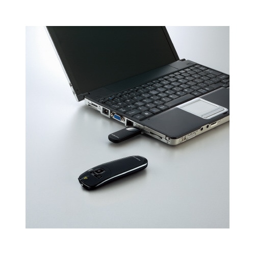 レーザーポインターforPC パワポ機能付ブラック