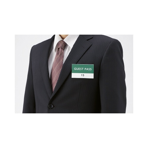 名刺型名札 56mm×91mmピン・クリップ両用型