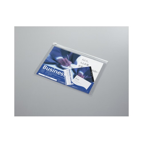 ソフトクリヤーケースC チャック付きS型軟質A4