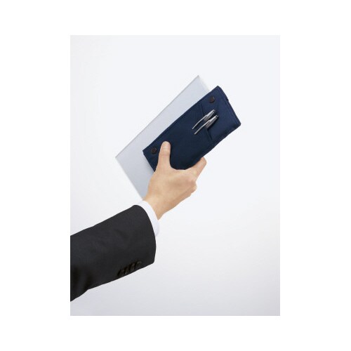 ペンケース<ウィズプラス>ネイビー×5