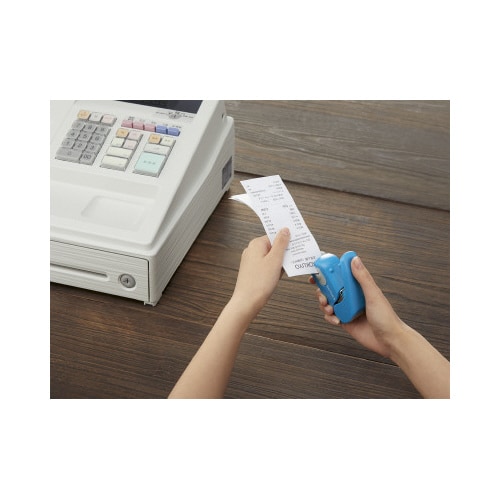 針なしステープラー<ハリナックスプレス> ブルー