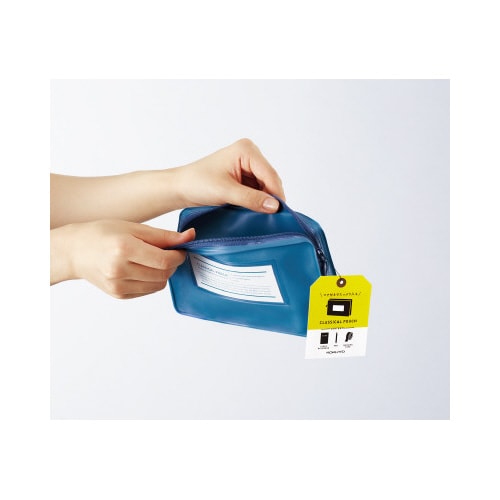 ペンケース<クラシカルポーチ>ブルー