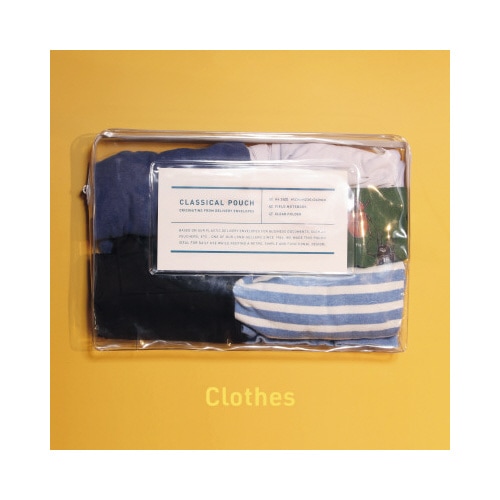 A4ケース<クラシカルポーチ>クリア