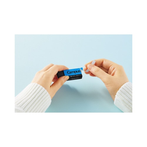 キャンパス 折れにくい消しゴム 平行四辺形S黒