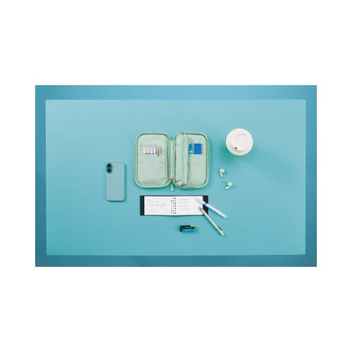 キャンパスソフトリングノート A6 グリーン×5