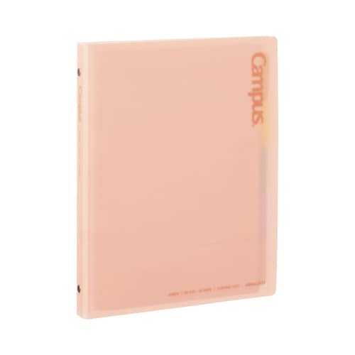キャンパス秒でパッと開けられるバインダーB5桃×5