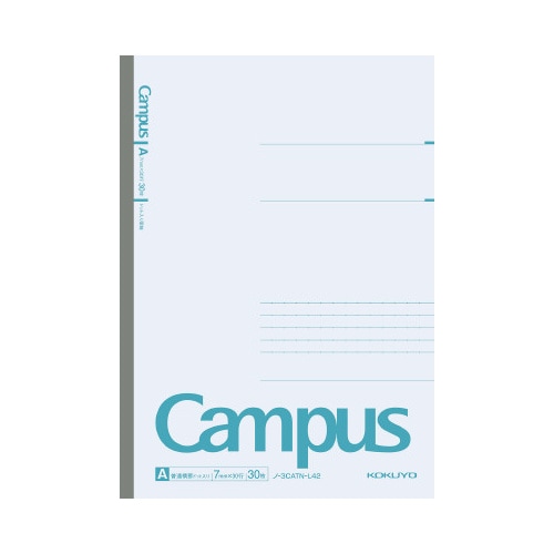 限定キャンパスノート P&R 色 A罫 5P