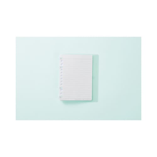 キャンパスノートバインダーA6 4穴 グリーン×6