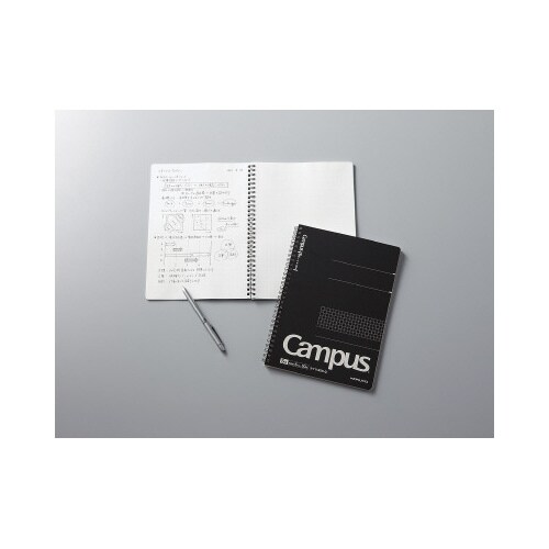 キャンパスツインリング セミB5 方眼罫カットオフ