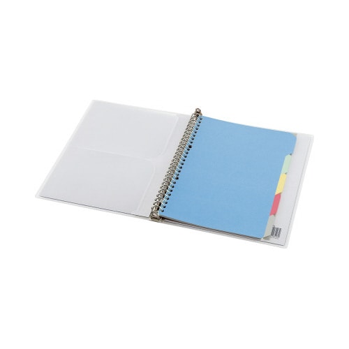 バインダーノートミドルタイプB5縦26穴青